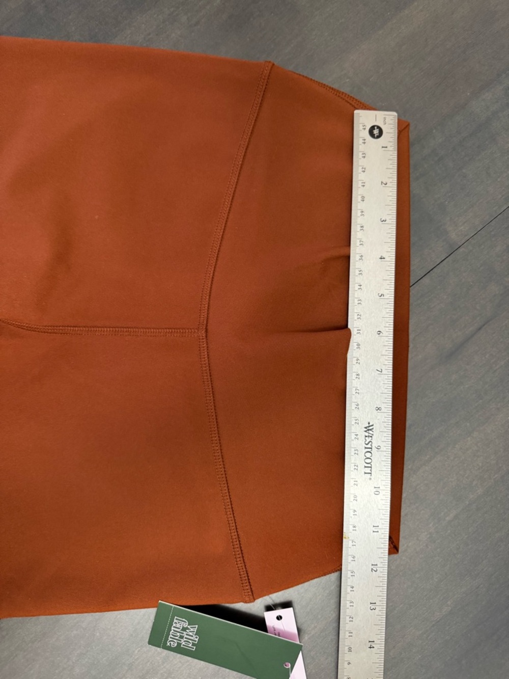 NWT Wild Fable Leggings High Waisted ButterBliss Rust Brown Large New - Picture 6 of 10